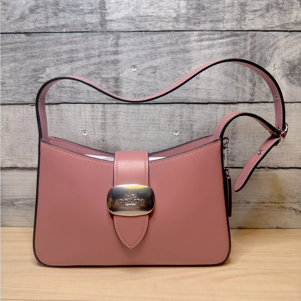 Coach NEW ELIZA Pink Shoulder Bag - Picture 9 of 15